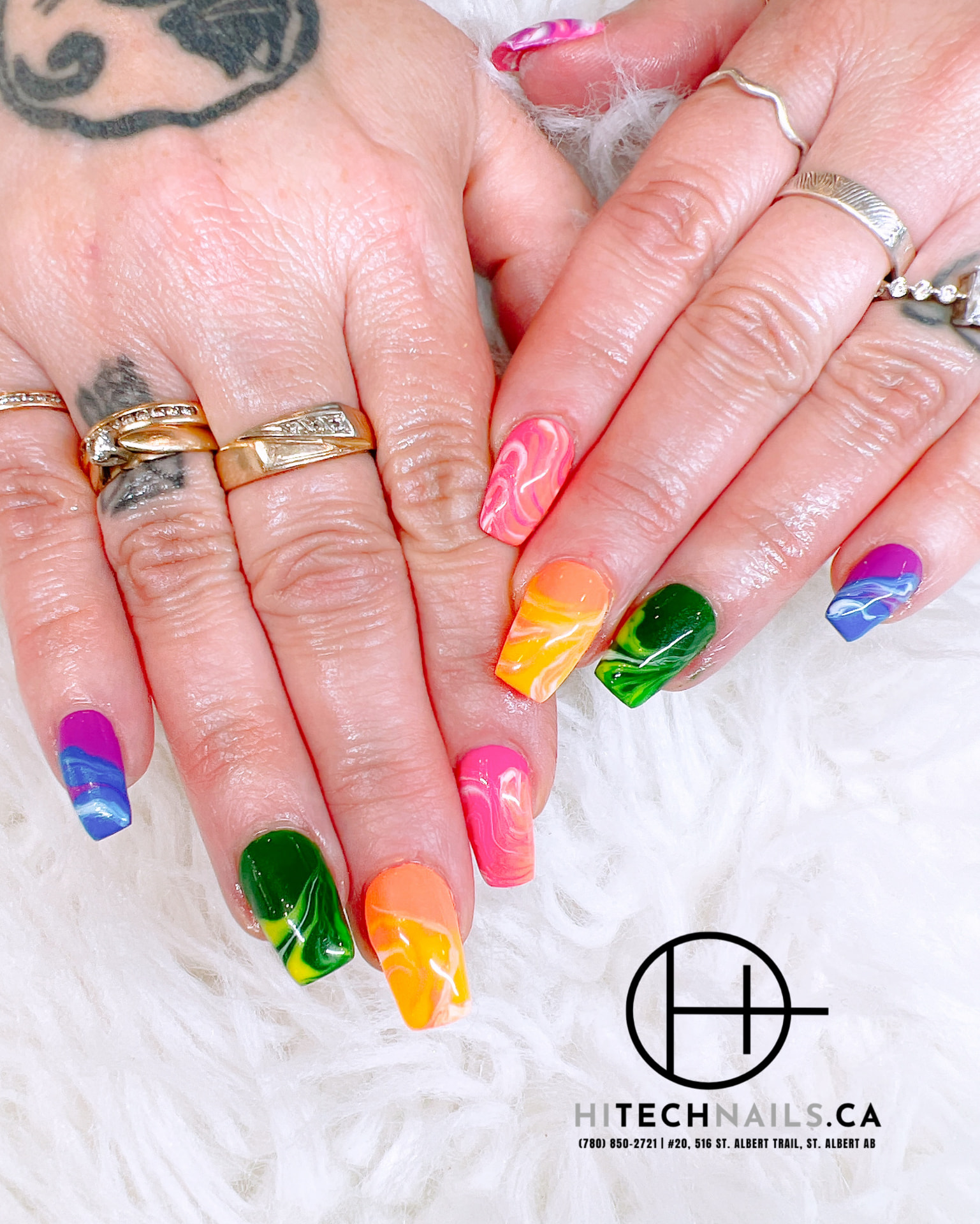 Rainbow Marble